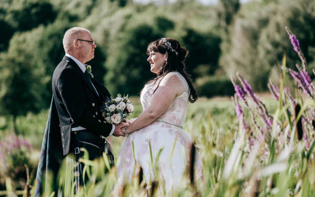 Wedding photography of Alison and Lee at Forbes of Kingennie, Scotland