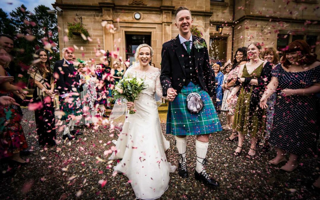 Sam & Ailsa: Wedding photography at Glenbervie House